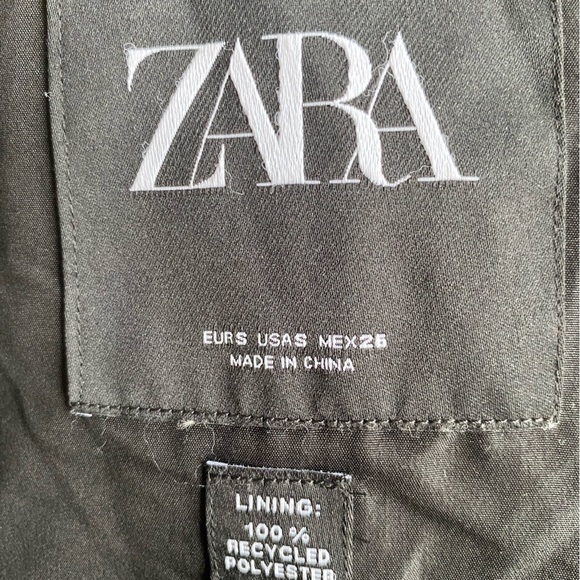 Zara jacket size S teddy bear pink fleece coat Teo pockets cozy - Picture 7 of 7